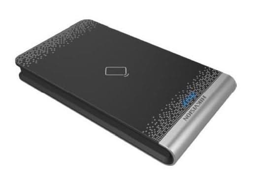 Hikvision Lector de tarjetas de escritorio Hikvision para aprendizaje, DS-K1F100-D8E