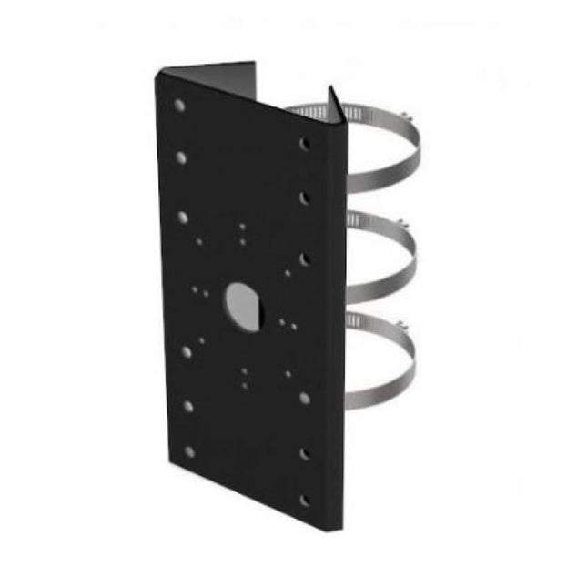 Hikvision Hikvision DS-1275ZJ-SUS Preto, suporte de montagem em poste preto com braçadeiras