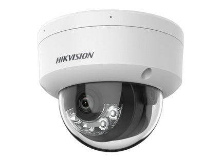Hikvision DS-2CD1183G2-LIU(F), cámara domo de 8 MP y 4K, AcuSense, Smart Hybrid Light, PoE y 2 micrófonos