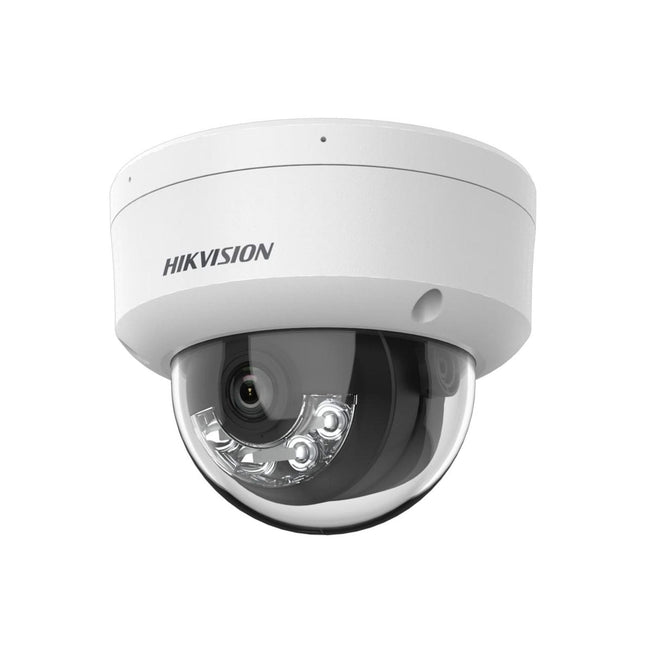 Hikvision Hikvision DS-2CD1183G2-LIU(F), 8MP 4K Dome Camera, AcuSense, Smart Hybrid Light, PoE en 2x Microfoon