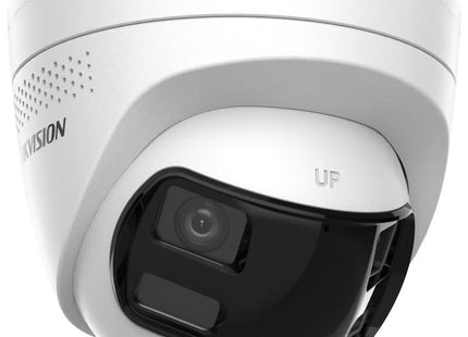 Hikvision Hikvision DS-2CD1383G2P-LIUF, câmera de 8 MP de 180 graus, lente dupla, luz híbrida inteligente, PoE