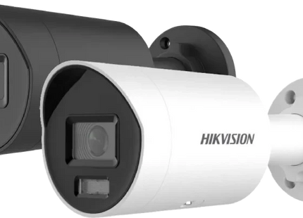 Hikvision Hikvision DS-2CD2086G2H-IU 8Mp 4K Mini Bullet Preto, alimentado por Darkfighter, AcuSense, 40m IR