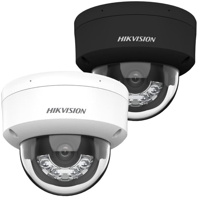 Hikvision Hikvision DS-2CD2143G2-LIS2U, 4MP Dome Netwerk Camera AcuSense Smart Hybrid Light PoE en 2x Microfoon
