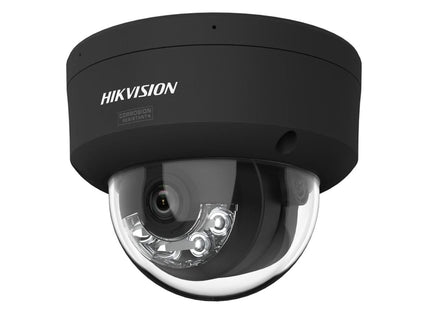 Hikvision DS-2CD2147G3-LIS2UY, negro, cámara domo de 4 MP, ColorVu 3.0, anticorrosión y doble micrófono