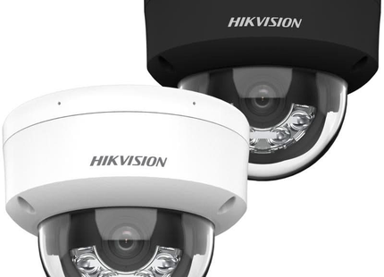 Hikvision DS-2CD2183G2, negra, cámara domo ficticia