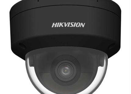 Hikvision DS-2CD2186G2H-ISU, cámara domo DarkFighter AcuSense de 2,8 mm y 8 MP, color negro, PoE, micrófono