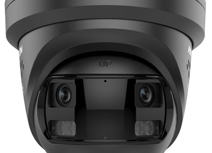 Hikvision Hikvision DS-2CD23127G3P-LIS2UY/SL Negro, Cámara 12MP 180 grados, Doble Lente, ColorVu 3.0, PoE