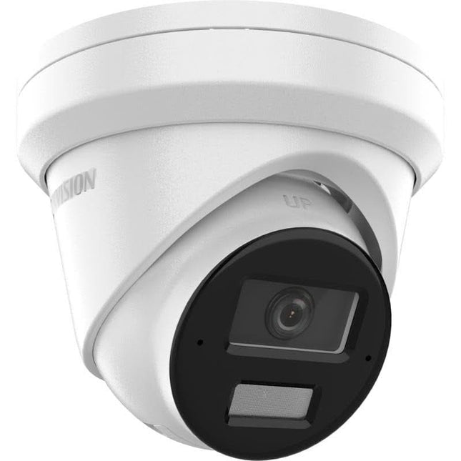 Hikvision Hikvision DS-2CD2343G2-LI2U, Torreta de 4MP, Luz híbrida inteligente, AcuSense, PoE, Ranura Micro SD, Micrófono