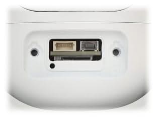 Hikvision DS-2CD2346G2H-IS2U/SL 4 MP Darkfighter Eyeball, ranura SD, LED IR, audio bidireccional, sirena y luz estroboscópica LED