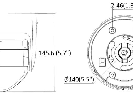 Hikvision Hikvision DS-2CD2346G2P-ISU/SL 4MP Panorama Acusense Darkfighter