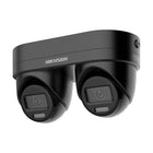Hikvision Hikvision DS-2CD2346G3D-IZ2UY/SL, Zwart 4MP Acusense 3.0 Dual Turret point-zoom functie 2.8/4mm