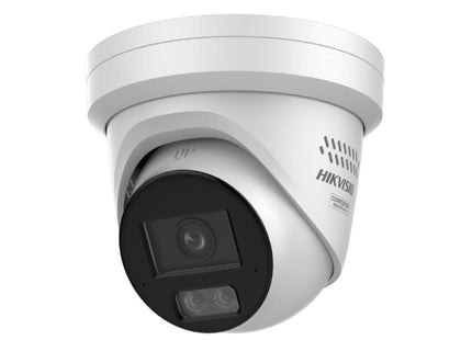 Hikvision DS-2CD2347G3-LI2SUY/SL, 4 MP, ColorVu 3.0, LED estroboscópico/sirena, micrófono doble, anticorrosión