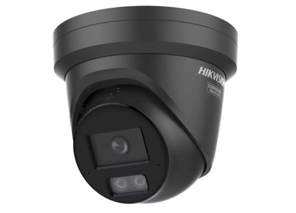 Hikvision Hikvision DS-2CD2347G3-LI2UY Zwart, 4MP Turret, ColorVu 3.0, Anti-corrosie en Dual-Mic