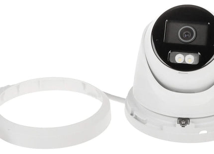 Hikvision DS-2CD2383G2-LI2U, cámara tipo torreta de 8 MP, iluminación híbrida inteligente, AcuSense, PoE, ranura para tarjeta micro SD, micrófono