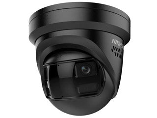 Hikvision DS-2CD2383G2P-LISU/SL, negro, 8 MP, AcuSense Smart Hybrid Light, torreta de 180°, PoE