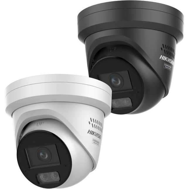 Hikvision Hikvision DS-2CD2387G3-LI2UY Nero, torretta 4K da 8 MP, ColorVu 3.0, anticorrosione e doppio microfono