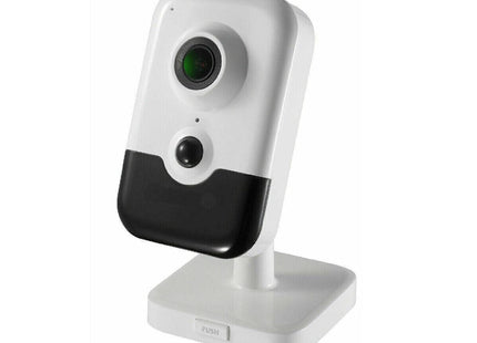 Hikvision Hikvision DS-2CD2443G2-IW-2.8mm cubecamera 4 mp, IR en microfoon, WiFi, micro SD slot DEMO