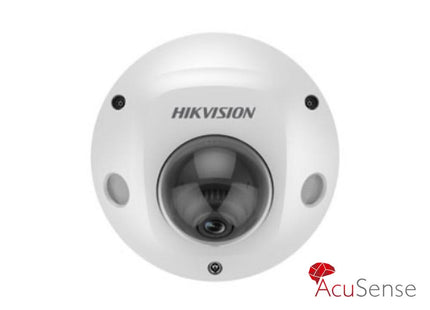 Hikvision Hikvision DS-2CD2546G2-IS Domo de 4MP Acusense Ranura SD IR-Led PoE Micrófono incorporado