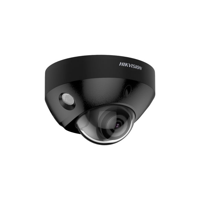 Hikvision Hikvision DS-2CD2546G2-IS 4MP Mini domo Ranura SD PoE IR-Led Micrófono Negro