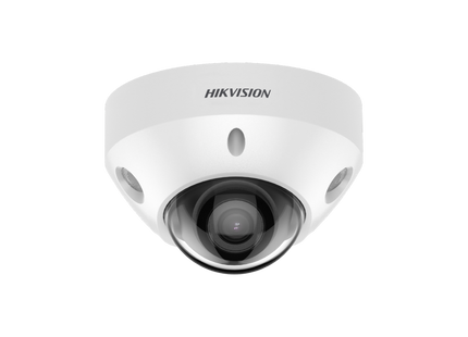 Hikvision Hikvision DS-2CD2586G2-IS, câmera Mini Dome de 8 MP e 2,8 mm com AcuSense e microfone embutido