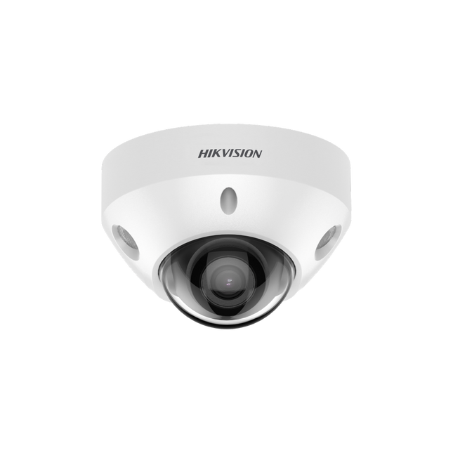 Hikvision Hikvision DS-2CD2586G2-IS, cámara mini domo de 8MP y 2,8 mm con AcuSense y micrófono incorporado