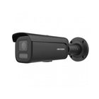 Hikvision Hikvision DS-2CD2647G3-LIZS2UY/SL Luce ibrida intelligente da 4 MP nera con proiettore varifocale motorizzato ColorVu 3.0