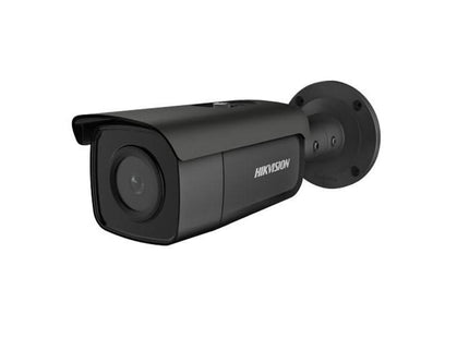 Hikvision DS-2CD2T46G2-ISU/SL | 4 MP | Cámara tipo «bullet» | Acusense | PoE | Ranura para tarjeta SD | LED IR | Negro | 2,8 mm | Luz intermitente + sirena