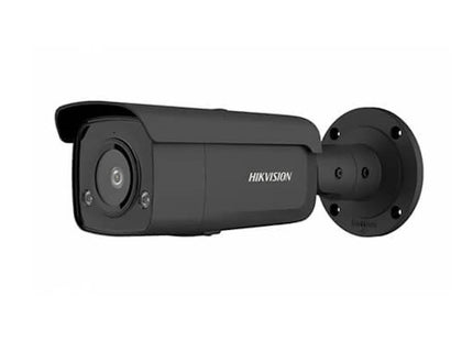Hikvision DS-2CD2T46G2-ISU/SL | 4 MP | Cámara tipo «bullet» | Acusense | PoE | Ranura para tarjeta SD | LED IR | Negro | 2,8 mm | Luz intermitente + sirena