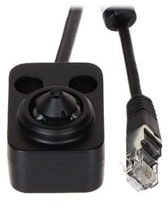 Hikvision DS-2CD6425G1-20, cámara pinhole de 2 MP con objetivo en forma de L de 3,7 mm (cable de 8 m)