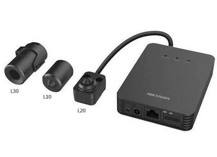 Cámara Hikvision DS-2CD6425G1-30 de 2 MP, tipo «pinhole», con modo día/noche y objetivo cilíndrico de 2,8 mm, con cable de 8 m