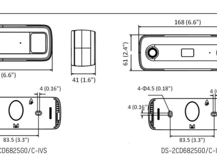 Hikvision Hikvision DS-2CD6825G0/C-IS 2mp, Dual Lens, Indoor camera for people counting
