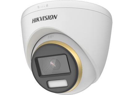 Cámara Hikvision DS-2CE72UF3T-E Colorvu TurboHD Coax-PoC 4K, imagen a todo color.