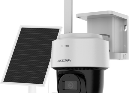 Hikvision Hikvision DS-2CFSP4/4G, Cámara PT 4MP 24/7 4G con panel solar