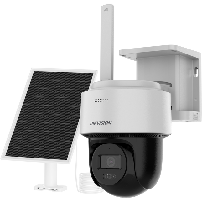 Hikvision Hikvision DS-2CFSP4/4G, 4MP 24/7 4G PT Camera met zonnepaneel DEMO