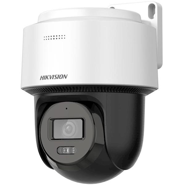 Hikvision Hikvision DS-2DE2C400MWG-E, cámara Mini Pan Tilt (sin zoom) de 4MP Ranura SD PoE LED IR híbrido, Seguimiento