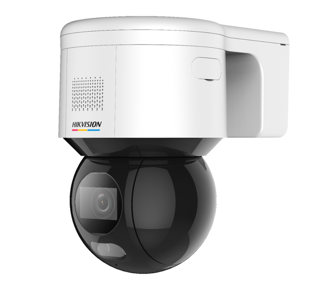 Hikvision Hikvision DS-2DE3A404IWG-E/W, 4 MP, PTZ, LED híbrido inteligente, WiFi, áudio bidirecional, incl. suporte de parede