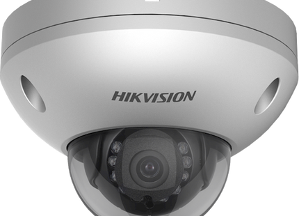 Hikvision DS-2XC6142FWD-IS, cámara PoE para aplicaciones marítimas de acero inoxidable 316L