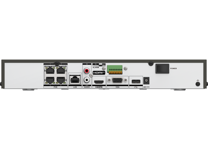 Hikvision DS-7604NXI-K1/4P/VPRO, NVR de 4 canais com IA, AcuSeek 4K, HDMI e PoE