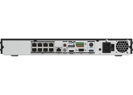 Hikvision Hikvision DS-7608NXI-I2/8P/VPro, 8 kanaals PoE, AcuSeek, AI-functies