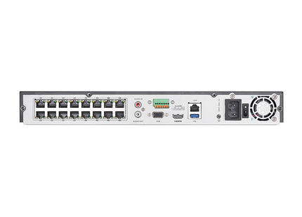 Hikvision Hikvision DS-7616NXI-I2/16P/S, AcuSense, Netwerk video recorder, 16x IP kanalen, 16x PoE, 4K DEMO incl 4TB HDD!