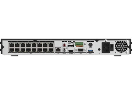 Hikvision DS-7616NXI-I2/16P/VPro, 16 canales PoE, AcuSeek, funciones de IA