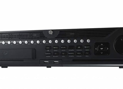 Hikvision DS-9632NI-I8, grabador de vídeo en red (32 cámaras), 8 puertos SATA, 2 puertos LAN