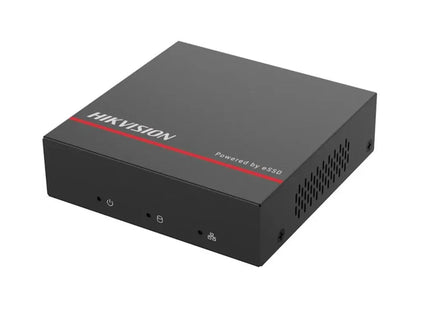 Hikvision DS-E04NI-Q1, con SSD de 1 TB incluido, compatible con 4 cámaras IP sin PoE