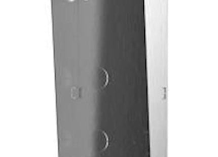 Hikvision Hikvision DS-KABD8003-RS2/S Protector contra la lluvia para el DS-KD-ACW2, acero inoxidable
