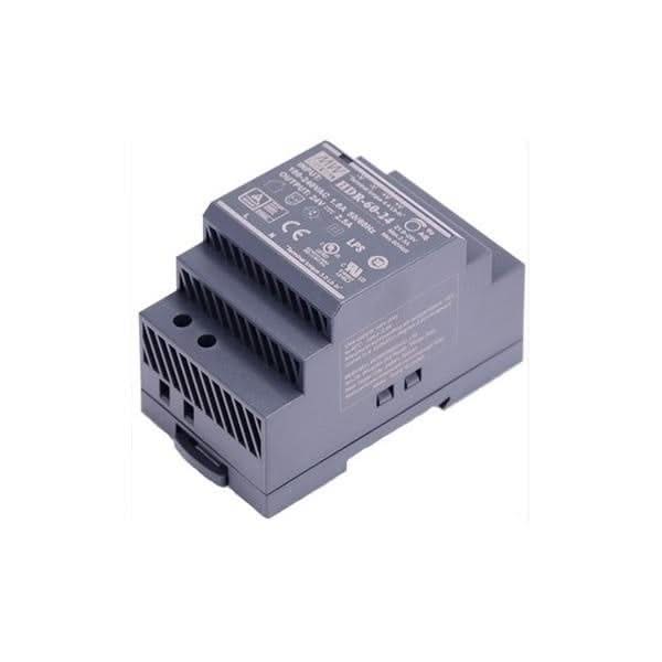 Hikvision Hikvision DS-KAW60-2N, Intercom Voeding, 60W, 24V Gelijkspanning, DIN-rail uitvoering