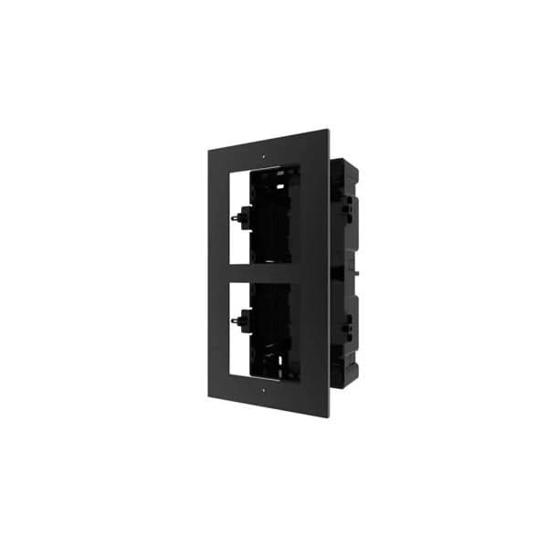 Hikvision Hikvision DS-KD-ACF2, Noir Cadre intégré 2 modules