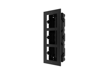 Hikvision Hikvision DS-KD-ACF3, Noir Cadre intégré 3 modules