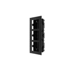 Hikvision Hikvision DS-KD-ACF3, Noir Cadre intégré 3 modules