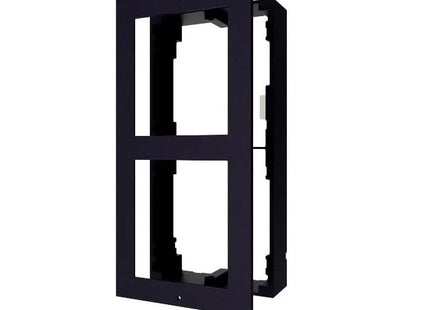 Hikvision Hikvision DS-KD-ACW2 Marco de montaje en superficie de 2 módulos, negro