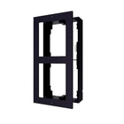 Hikvision Hikvision DS-KD-ACW2 Marco de montaje en superficie de 2 módulos, negro